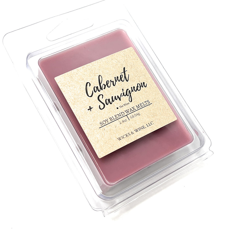 Cabernet + Sauvignon Wax Melts