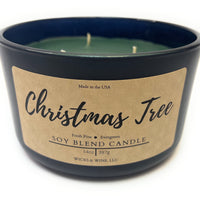 Christmas Tree 3 Wick Candle