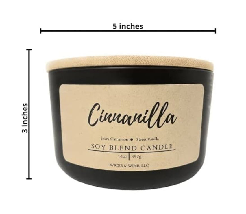 Cinnanilla 3 Wick Candle