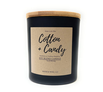 Cotton + Candy 1 Wick Candle