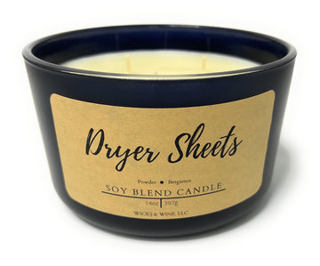 Dryer Sheets 3 Wick Candle