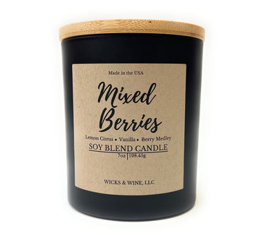 Mixed Berries 1 Wick Candle