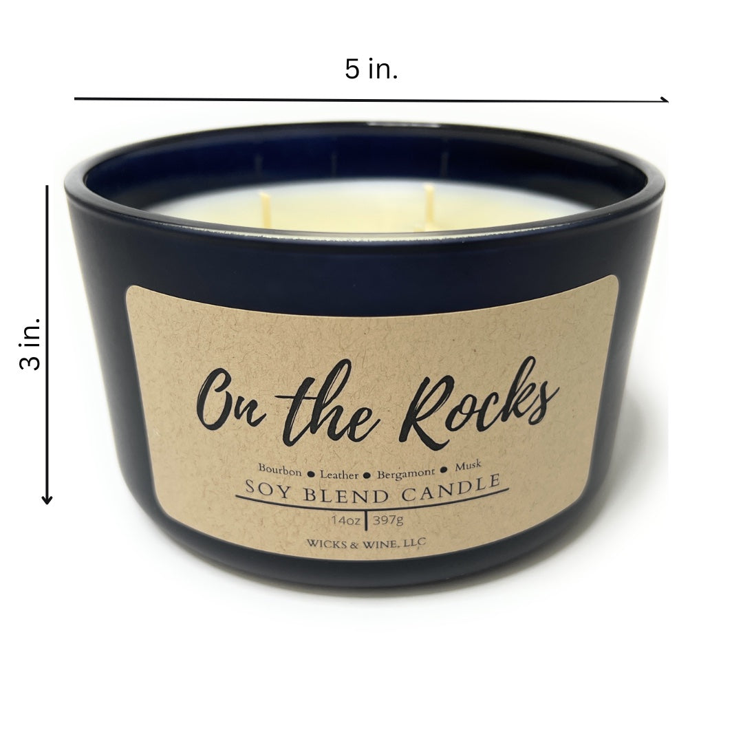 On the Rocks 3 Wick Candle