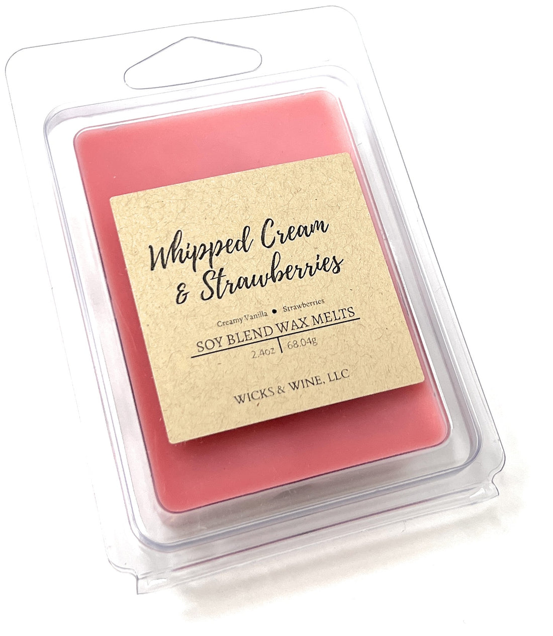 Whipped Cream & Strawberries Wax Melts